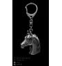 Cheval d'élevage australien - porte-clés argenté, décoration de sac à main, pendentif de sac à dos par Art-Dog