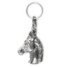 Australian Stock Horse - silver-plated key ring, handbag decoration, backpack pendant by Art-Dog