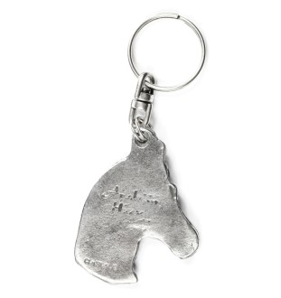 Australisches Zuchtpferd - versilberter Schlüsselanhänger, Handtaschenschmuck, Rucksackanhänger von Art-Dog