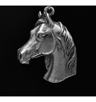 Australian Stock Horse - necklace with a horse, silver-plated pendant for a horse fan, unique jewelry by Art-Dog brand