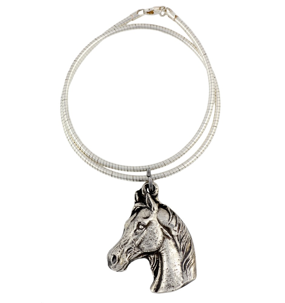 Australian Stock Horse - necklace with a horse, unique jewellery for a horse fan, unique adder pendant by Art-Dog brand