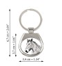 Cheval des Ardennes - porte-clés avec un cheval, porte-clés imprimé, breloque personnalisée de la marque Art-Dog