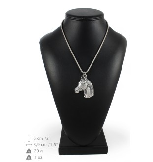 Cheval d'élevage australien - collier avec un cheval, bijou unique pour une fan de chevaux, pendentif vipère unique de la marque Art-Dog.