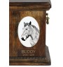 Cheval des Ardennes - une plaque commémorative avec une photo de cheval, une plaque funéraire avec une impression, une plaque ovale personnalisée de la marque Art-Dog
