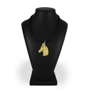 Australian Stock Horse - necklace with a horse, gold-plated pendant for a horse fan, unique jewellery by Art-Dog brand