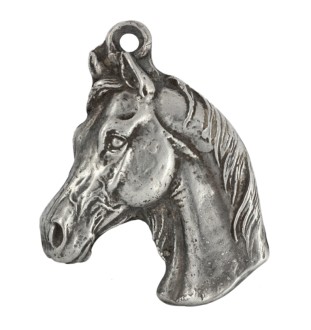 Australian Stock Horse - necklace with a horse, silver-plated pendant for a horse fan, unique jewelry by Art-Dog brand