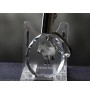 Cheval des Ardennes - pendant with a picture of a horse, crystal key ring in a gift box, unique gift by Art-Dog brand