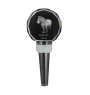 Ardennes Horse - Crystal bottle stopper with horse, unique wine stopper with photo, personalised gift for sommelier by Art-Dog brand