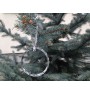 Cheval des Ardennes - boule de Noël en cristal avec une photo, photo de cheval dans le cristal, décoration personnalisée pour sapin de Noël de la marque Art-Dog