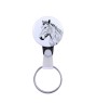 Cheval des Ardennes - porte-clés unique avec une photo de cheval, produit fait à la main, accroche légère et pratique de la marque Art-Dog