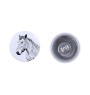 Cheval des Ardennes - boucles d'oreilles votre photo, fait main, bijoux fabriqués à la main de la marque Art-Dog