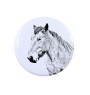 Ardennes Horse - collector's ring with a horse portrait, handmade product, Art-Dog brand