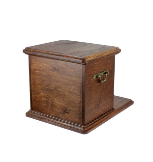 Australian Stock Horse I - urn for horse ashes, personalized urn with a horse bust, large box for horse ashes by Art-Dog brand