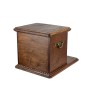 Australian Stock Horse I - urn for horse ashes, personalized urn with a horse bust, large box for horse ashes by Art-Dog brand