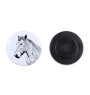 Cheval des Ardennes - aimant avec cheval, empreinte exceptionnelle de cheval de la marque Art-Dog