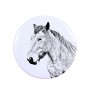 Ardennes Horse - magnet with a horse, a unique imprint of the Art-Dog horse brand
