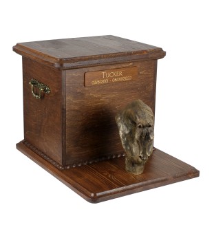 Australian Stock Horse - urn for horse ashes, personalized urn with a horse bust, large box for horse ashes by Art-Dog brand