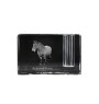 Ardennes Horse - Pen stand, crystal organiser with picture of a horse, unique desk decoration by Art-Dog brand