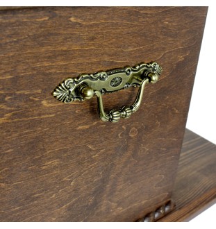 Koń czystej krwi arabskiej duża urna z popiersiem konia Art-Dog