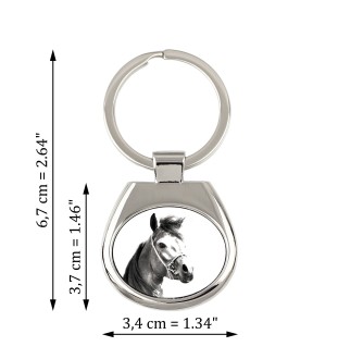 Arab Horse - keychain with a horse, keychain with a print, personalized pendant from the Art-Dog brand