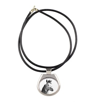 Cheval arabe - collier avec un cheval, pendentif personnalisé avec une photo, un collier unique pour femmes et hommes de la marque Art-Dog