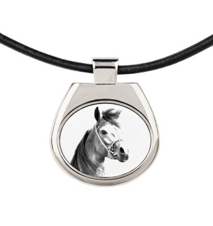 Cheval arabe - collier avec un cheval, pendentif personnalisé avec une photo, un collier unique pour femmes et hommes de la marque Art-Dog