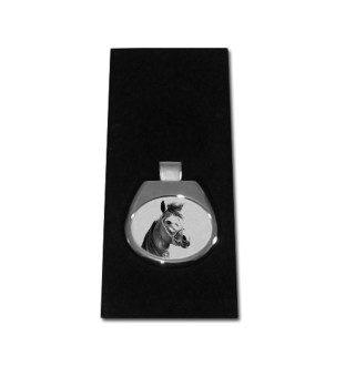 Arab Horse - horse necklace, personalized pendant with a photo, unique necklace for women and men by Art-Dog brand