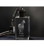 Arab Horse - Crystal pendant with photo of a horse, illuminated pendant, unique gift by Art-Dog brand