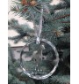 Arab Horse - crystal bauble with a photo, horse photo in crystal, personalized Christmas tree ornament by Art-Dog brand