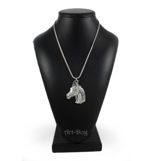 Australisches Zuchtpferd - Halskette mit Pferd, Pferdeanhänger an einer Silberkette, einzigartiger Schmuck der Marke Art-Dog