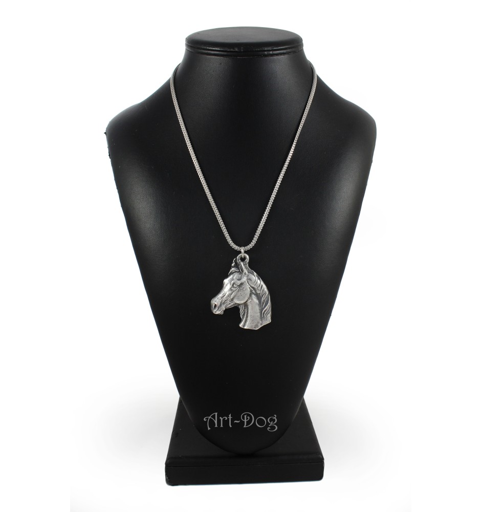 Cheval d'élevage australien - collier avec cheval, pendentif cheval sur chaîne en argent, bijou unique de la marque Art-Dog