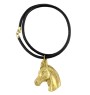 Australian Stock Horse - keychain and necklace with a horse in a box, high-quality gold-plated product, Art-Dog brand
