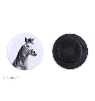 Arab Horse - magnet with a horse, a unique imprint of the Art-Dog horse brand