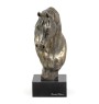 Cheval d'élevage australien I - une élégante statuette, un buste de cheval sur un socle en pierre, un trophée pour les courses de chevaux de la marque Art-Dog