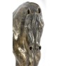 Australisches Zuchtpferd I - elegante Statue, Pferdebüste auf einem steinernen Sockel, Trophäe für Pferderennen der Marke Art-Dog
