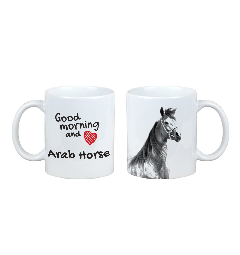 Cheval arabe - tasse avec chien, tasse personnalisée avec impression, cadeau classique pour tous de la marque Art-Dog