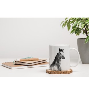 Arab Horse - cup with a dog, personalized cup with a print, a classic gift for everyone from the Art-Dog brand