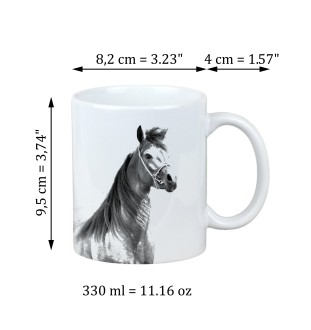 Arab Horse - mug with a horse, mug with a photo, personalized gift from the Art-Dog brand