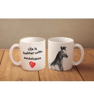 Arabisches Pferd - Tasse mit Pferd, Tasse mit Bild, personalisiertes Geschenk der Marke Art-Dog