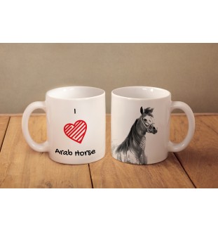 Arabisches Pferd - Tasse mit Pferd, niedliche Tasse mit Grafik, Geschenk mit Ihrem Foto von der Marke Art-Dog