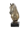 Australian Stock Horse - a large statuette with a horse, a bust on a stone base, a prestigious award in the Art-Dog brand competition.