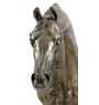 Australian Stock Horse - a large statuette with a horse, a bust on a stone base, a prestigious award in the Art-Dog brand competition.