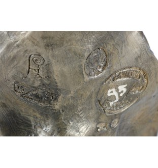 Australian Stock Horse - a large statuette with a horse, a bust on a stone base, a prestigious award in the Art-Dog brand competition.