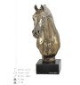 Cheval d'élevage australien - une grande statuette avec un cheval, un buste sur un socle en pierre, un prix prestigieux dans le concours de la marque Art-Dog
