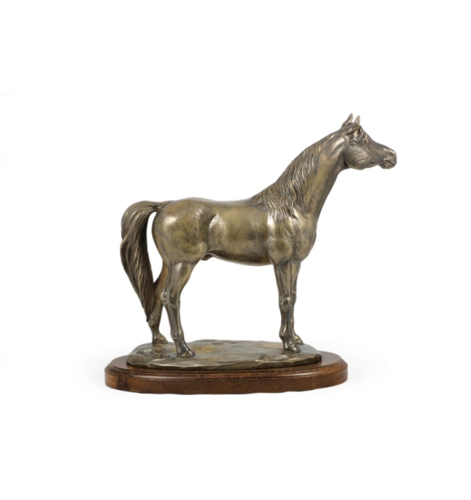 Australian Stock Horse - horse figurine, horse silhouette on wood, prestigious award in the Art-Dog brand competition