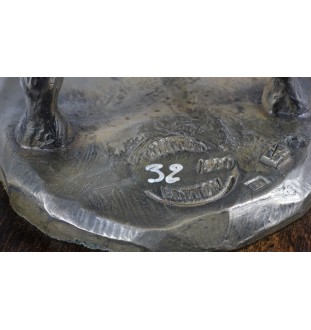 Australian Stock Horse - horse figurine, horse silhouette on wood, prestigious award in the Art-Dog brand competition