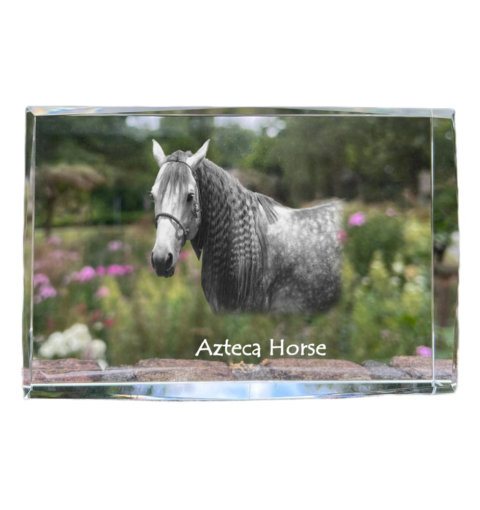 Koń aztecki kryształ z koniem Art-Dog