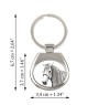 Azteca Horse - keychain with a horse, keychain with a print, personalized pendant from the Art-Dog brand