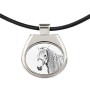 Azteca Horse - horse necklace, personalized pendant with a photo, unique necklace for women and men by Art-Dog brand