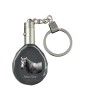 Azteca Horse - pendant with a picture of a horse, crystal key ring in a gift box, unique gift by Art-Dog brand